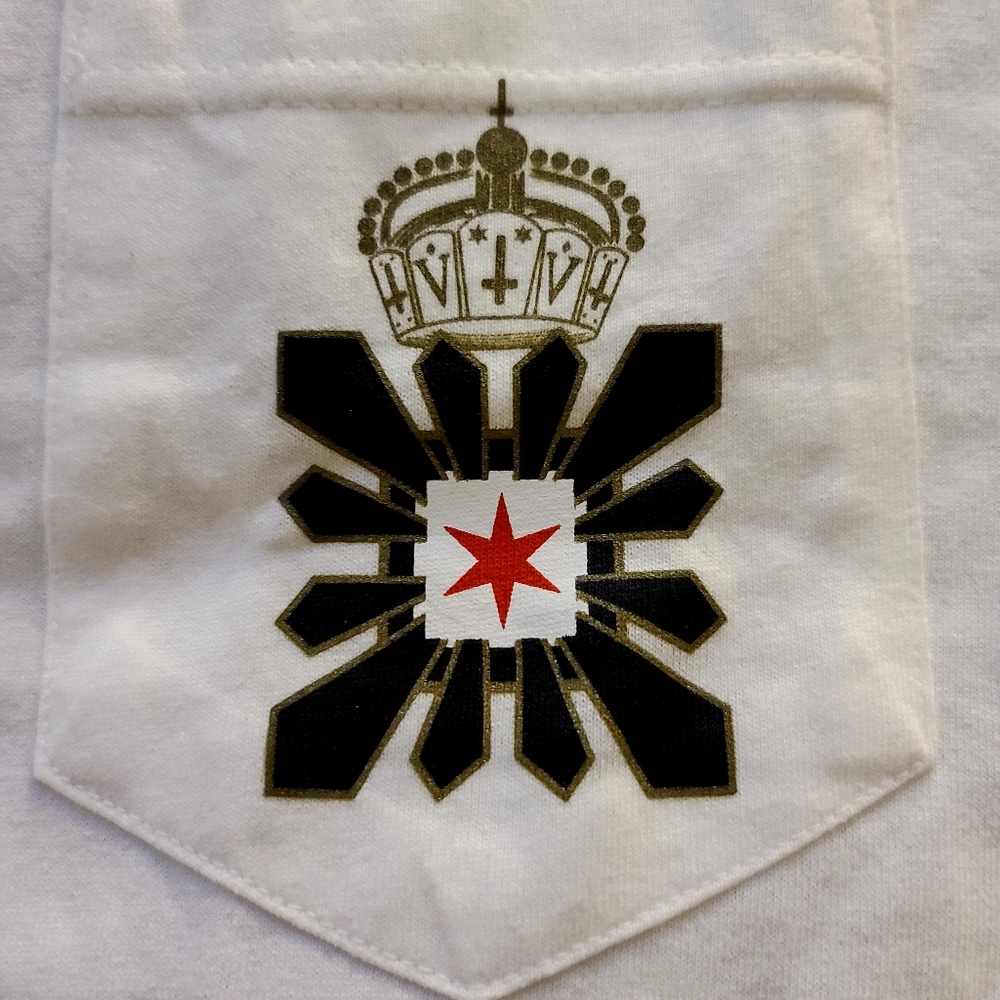 NWOT BLVCK SCVLE Crown Symbol Pocket Tee